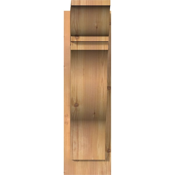 Funston Smooth Traditional Outlooker, Western Red Cedar, 7 1/2W X 18D X 26H